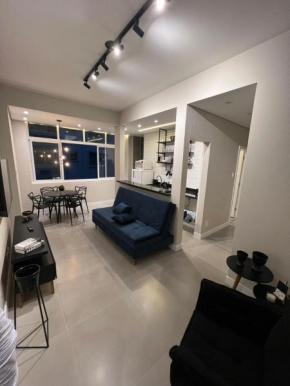 Apartamento de Luxo, Frente a Praia - Santos